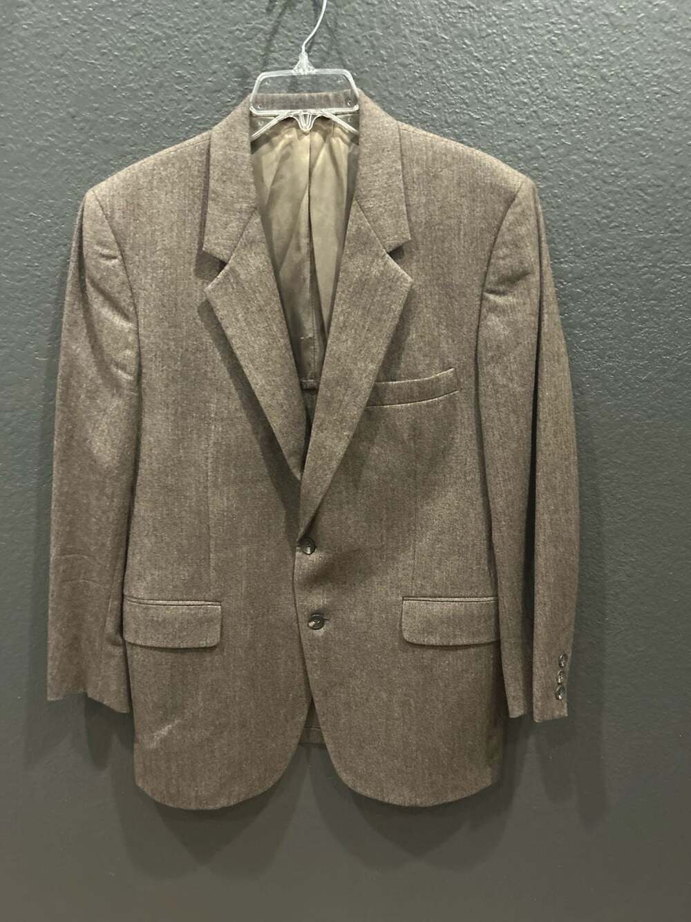 Vintage Bradmore Woolf Brothers Men's Wool Suit Jacket 46